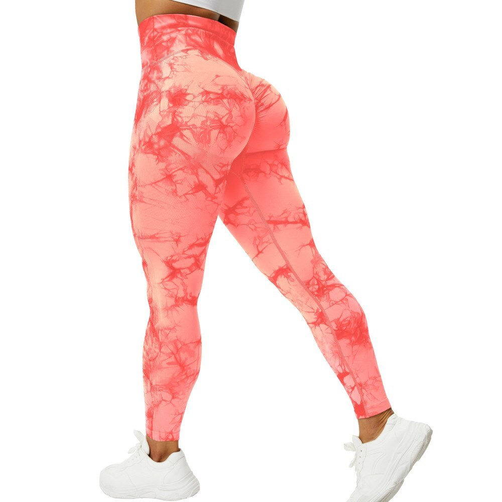 Marble Scrunch Leggings