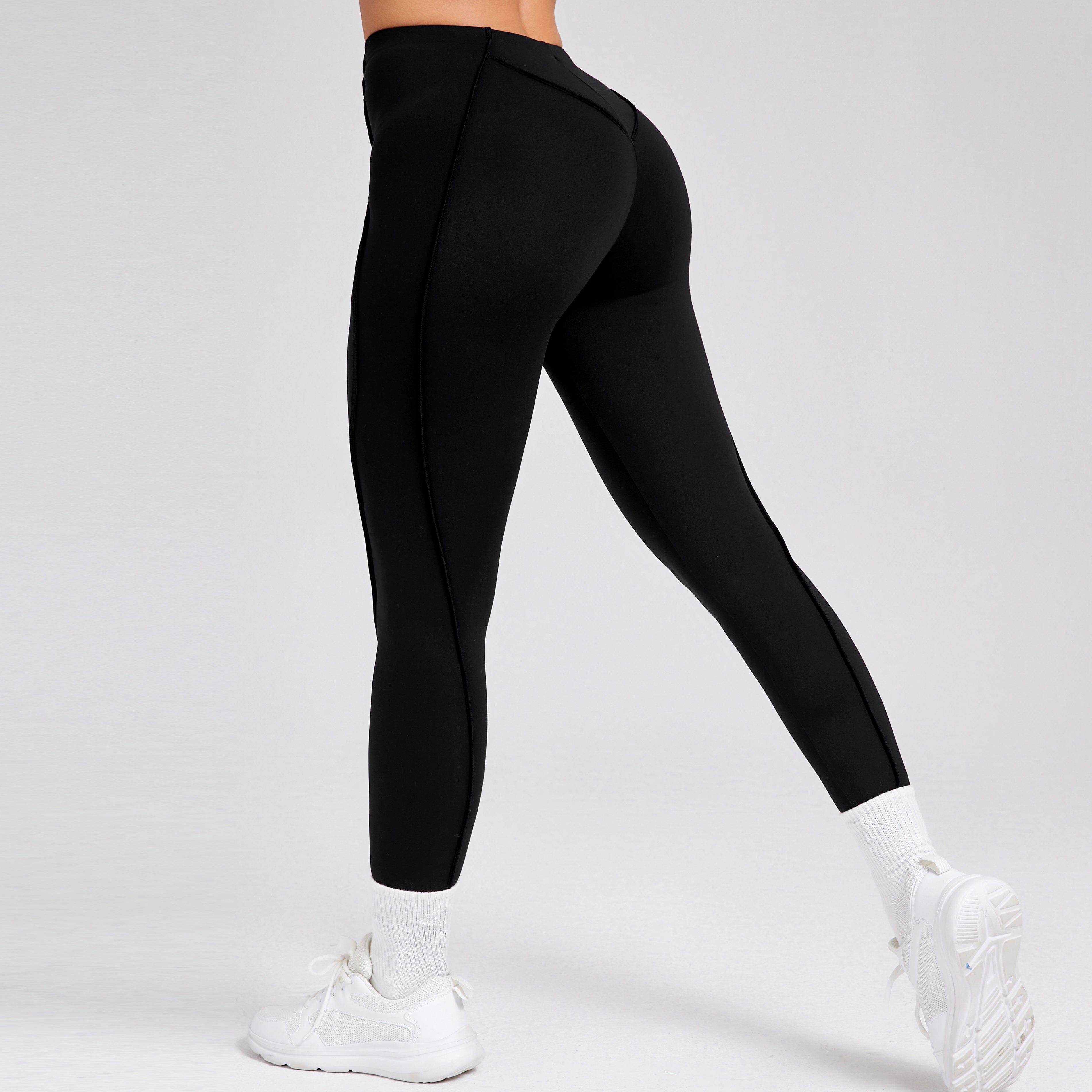 Whimsical Fitness Leggings Fitness Leggings Starlethics Black S 