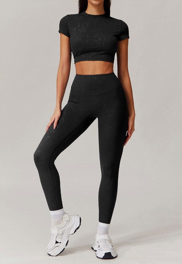 Synchronized Performance Gym Set - Leggings + Top Sets Starlethics 