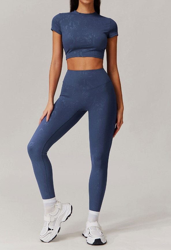 Synchronized Performance Gym Set - Leggings + Top Sets Starlethics 