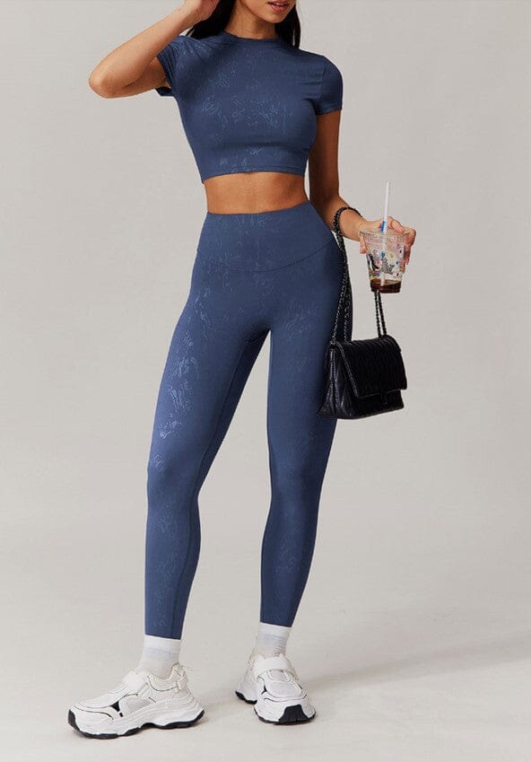 Synchronized Performance Gym Set - Leggings + Top Sets Starlethics 