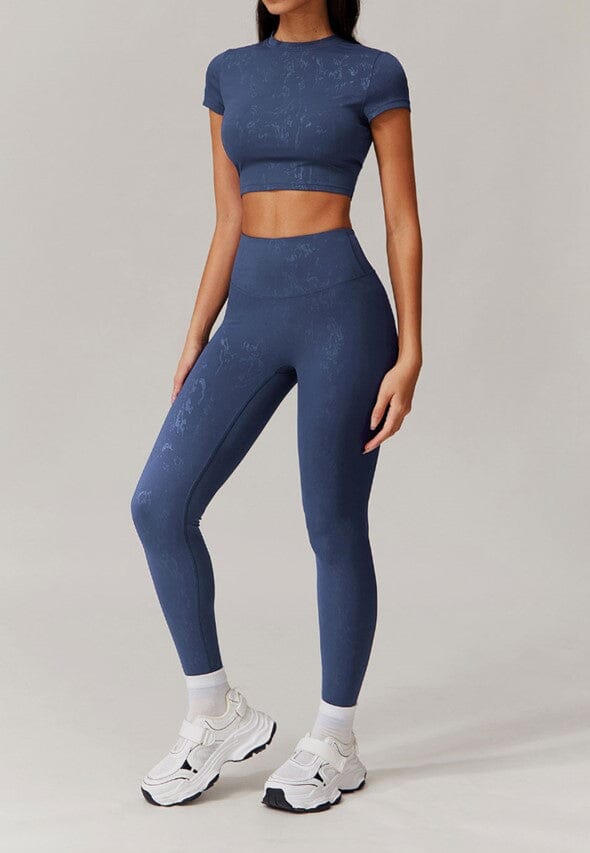 Synchronized Performance Gym Set - Leggings + Top Sets Starlethics 