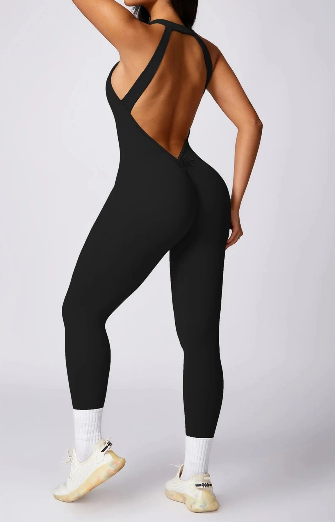 Intrigued Booty Scrunch Jumpsuit Starlethics