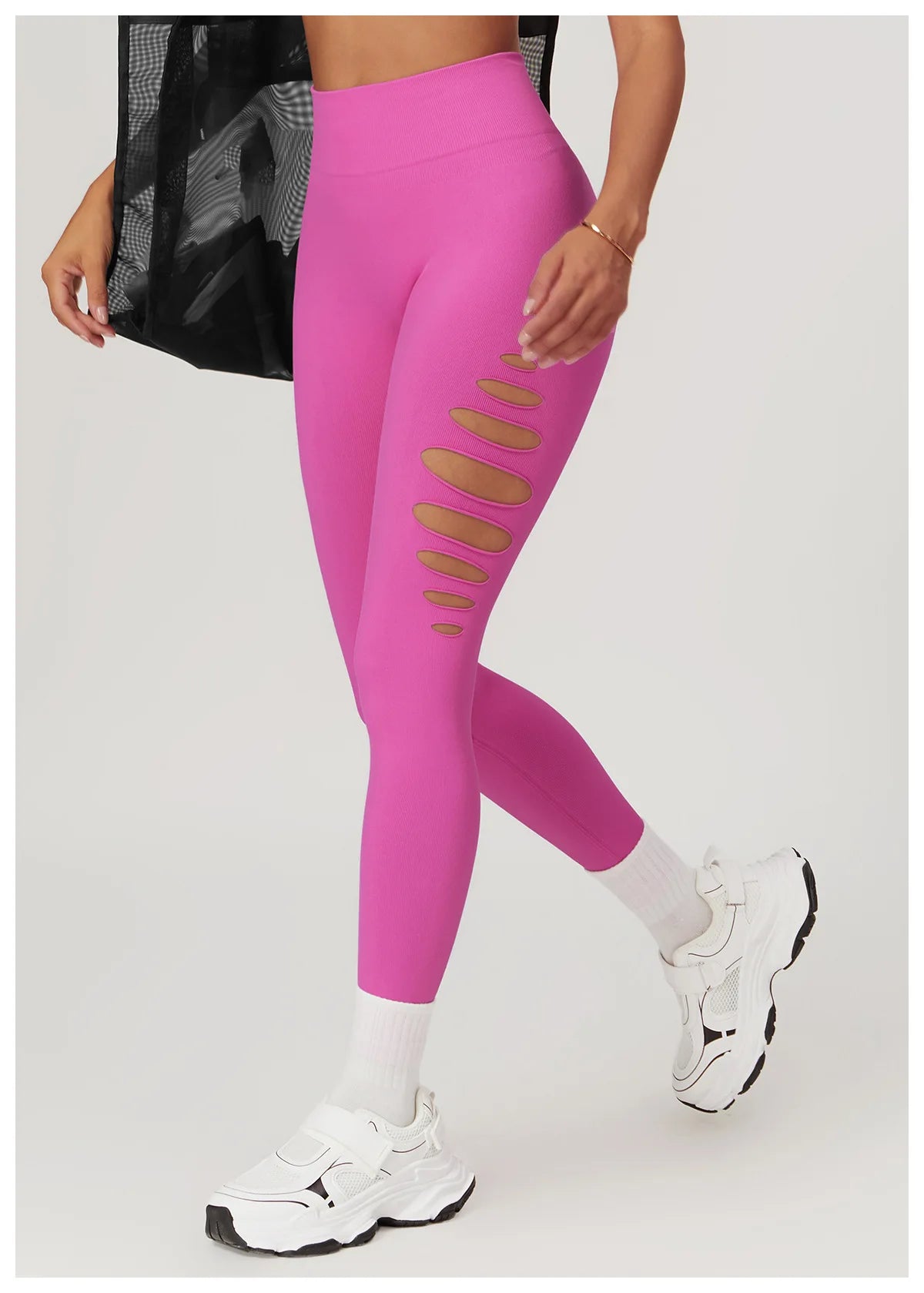 Savage Slash Seamless Leggings Leggings Starlethics 