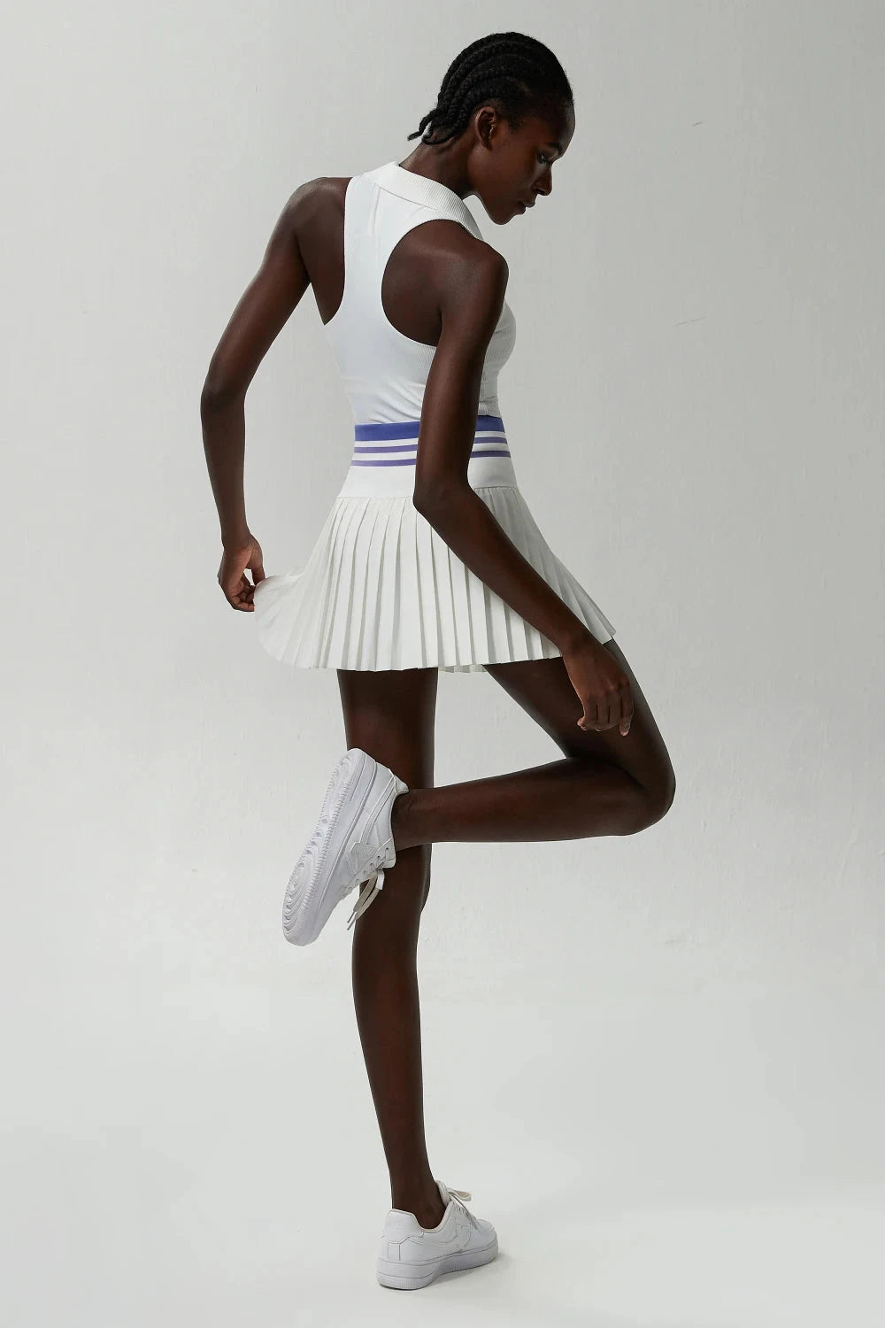 Regal V-Neck Tennis Set - Skirt + Top Sets Starlethics 