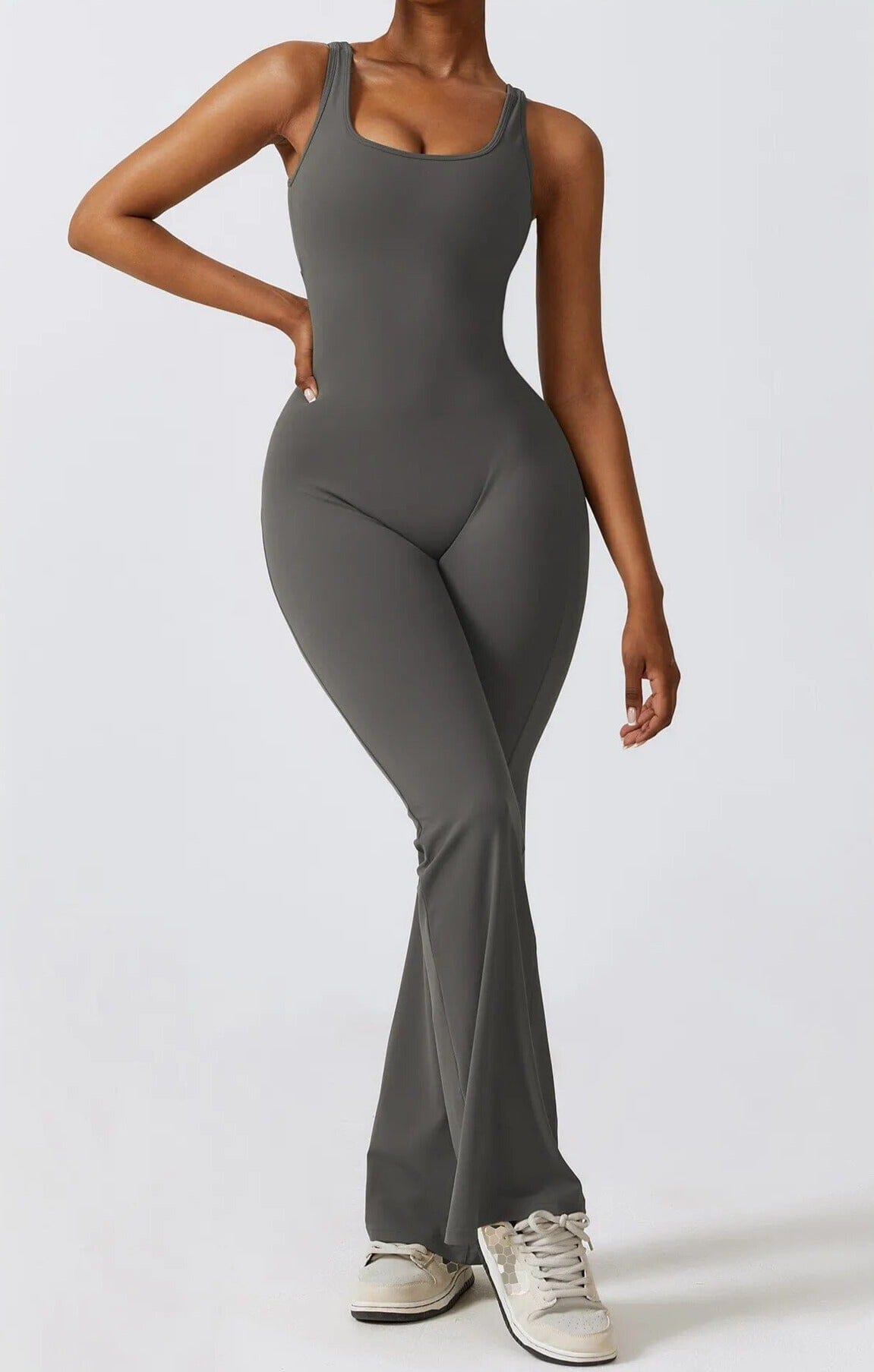 Imprint Hollow Back Jumpsuit Starlethics