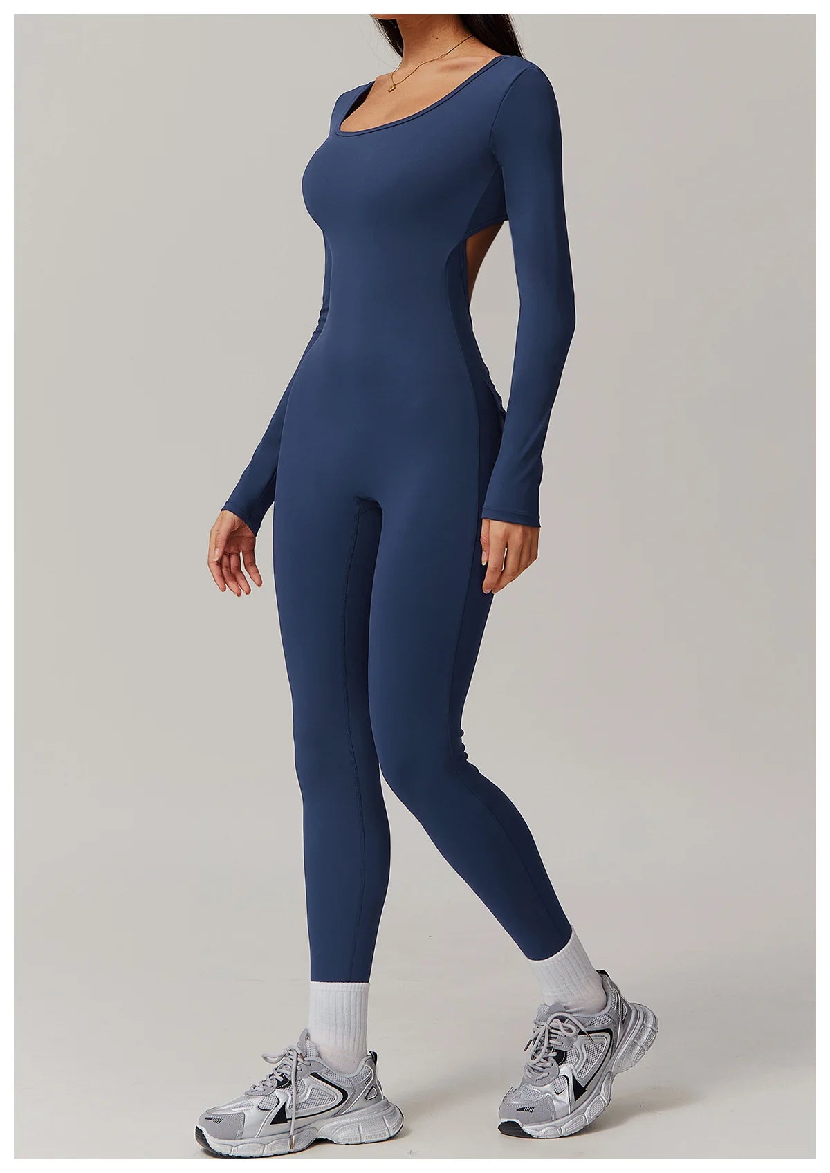 Refined Aura Long Sleeve Jumpsuit Jumpsuit Starlethics 