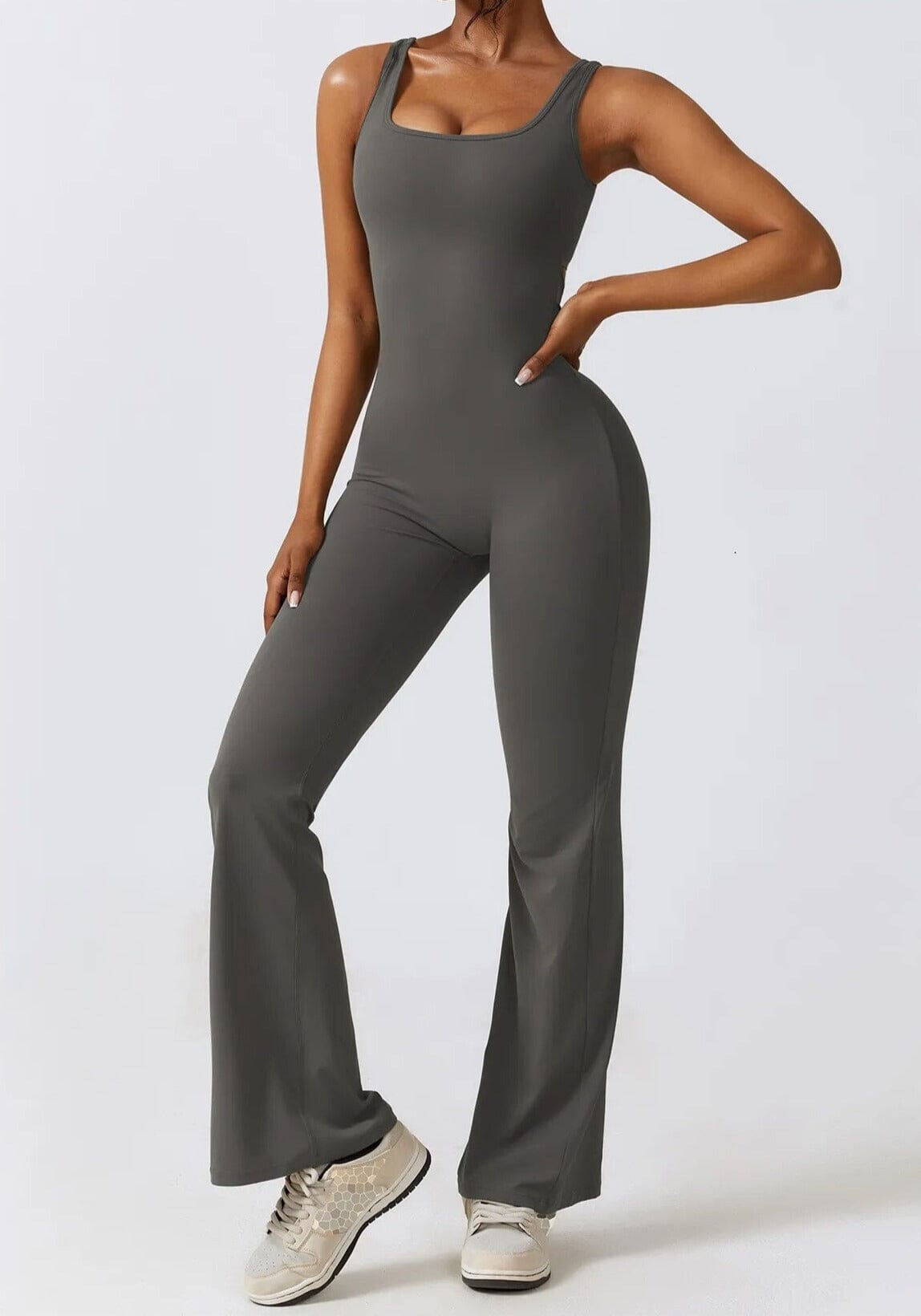 Imprint Hollow Back Jumpsuit Starlethics