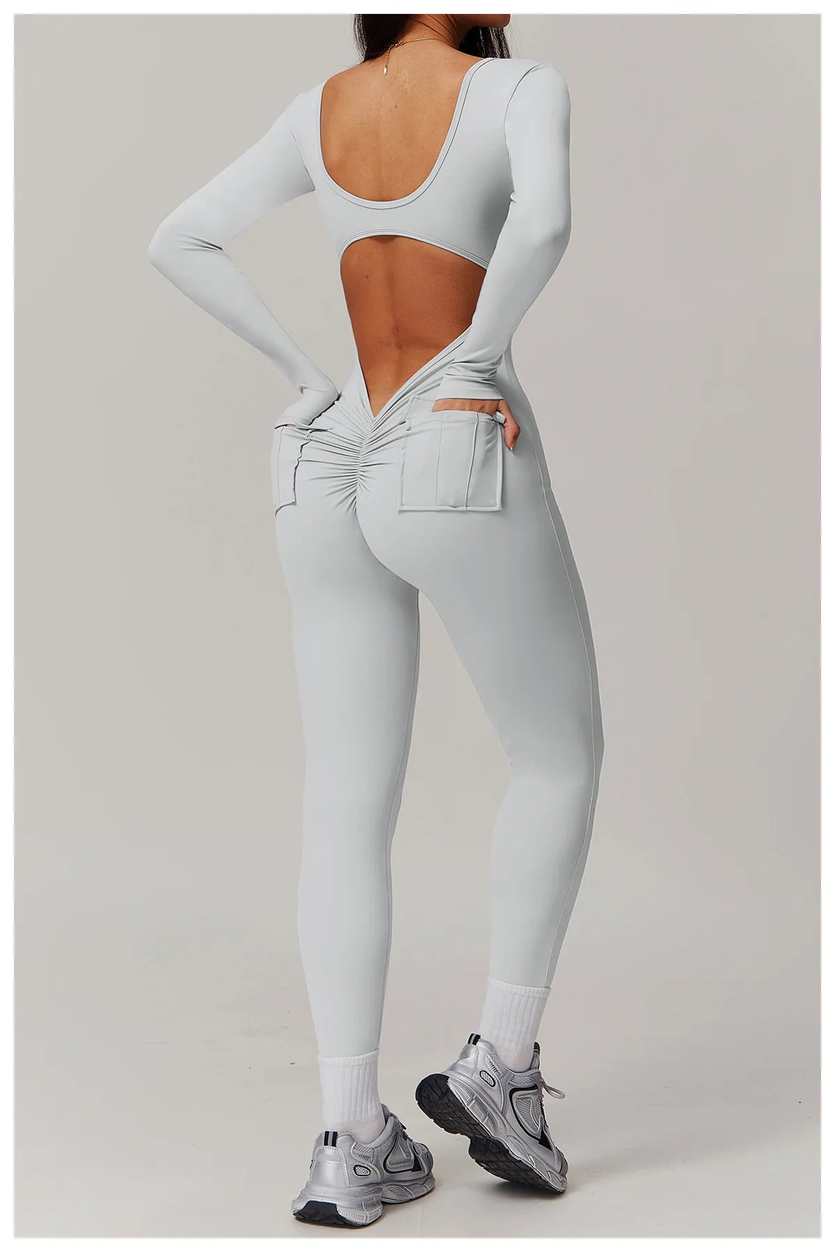 Refined Aura Long Sleeve Jumpsuit Jumpsuit Starlethics 