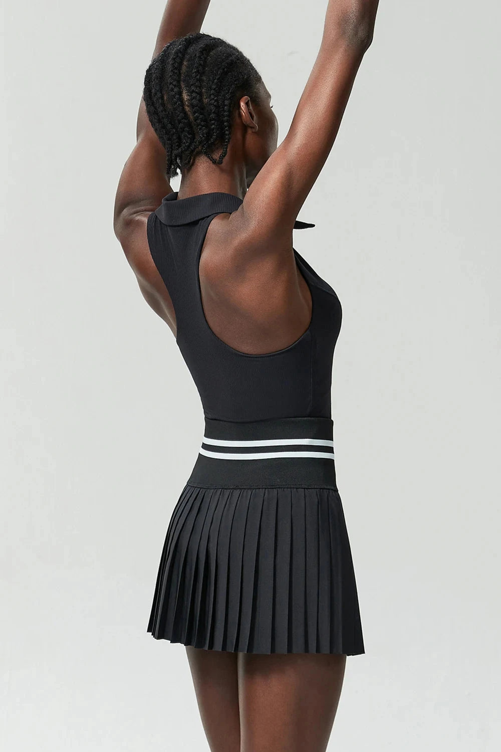 Regal V-Neck Tennis Set - Skirt + Top Sets Starlethics 