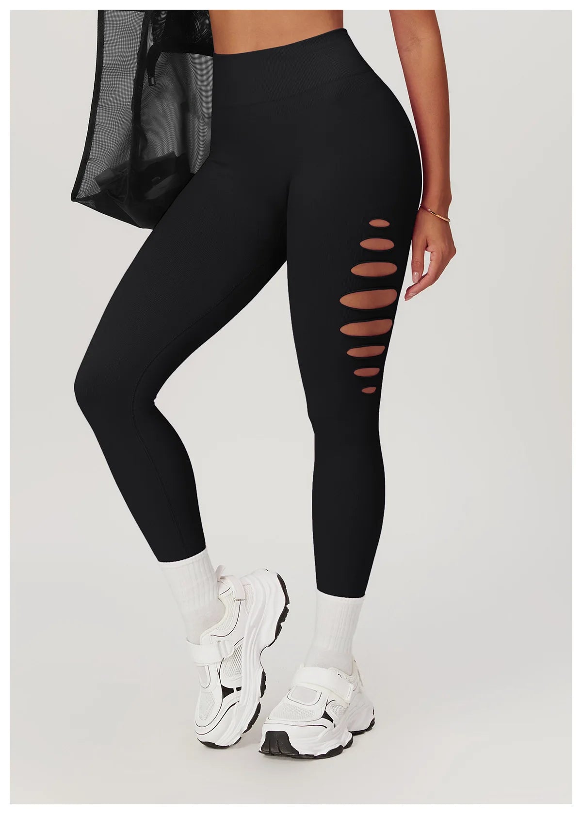 Savage Slash Seamless Leggings Leggings Starlethics 