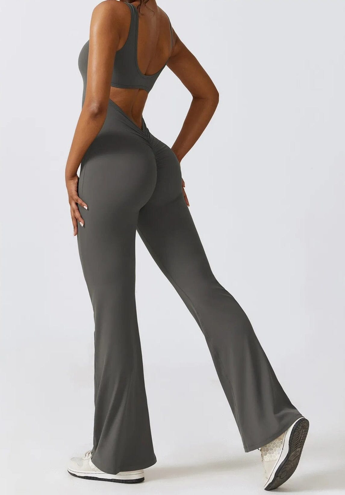 Imprint Hollow Back Jumpsuit Starlethics