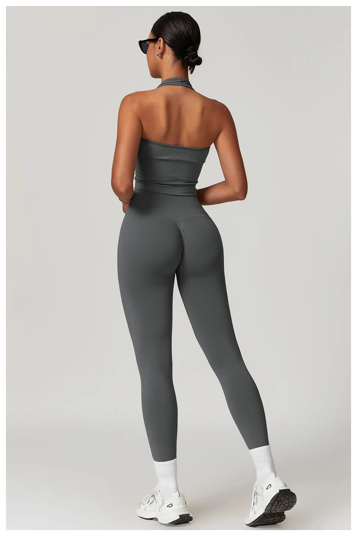 Momentum Seamless V-line Gym Set - Leggings + Top Sets Starlethics 