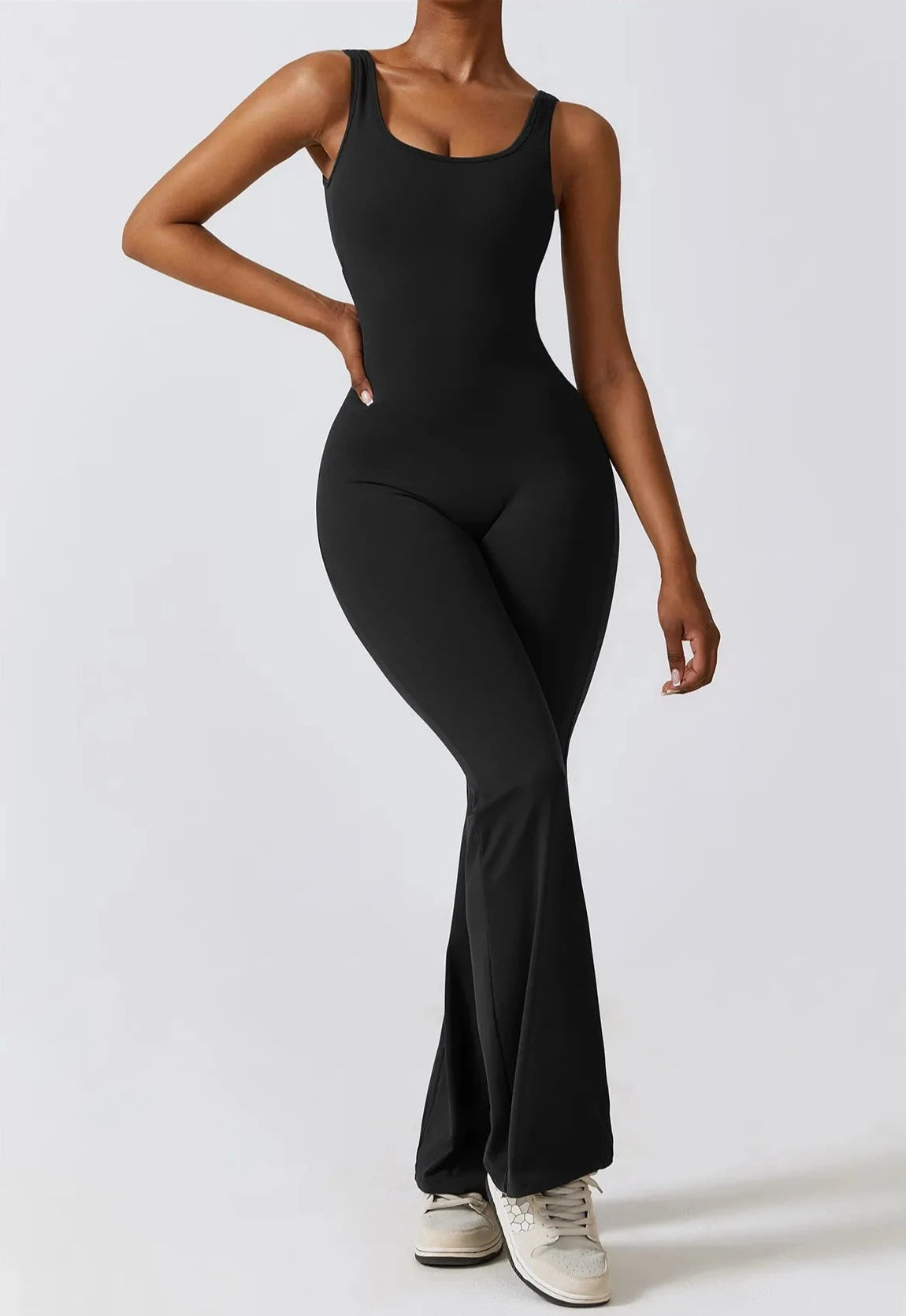 Imprint Hollow Back Jumpsuit Starlethics