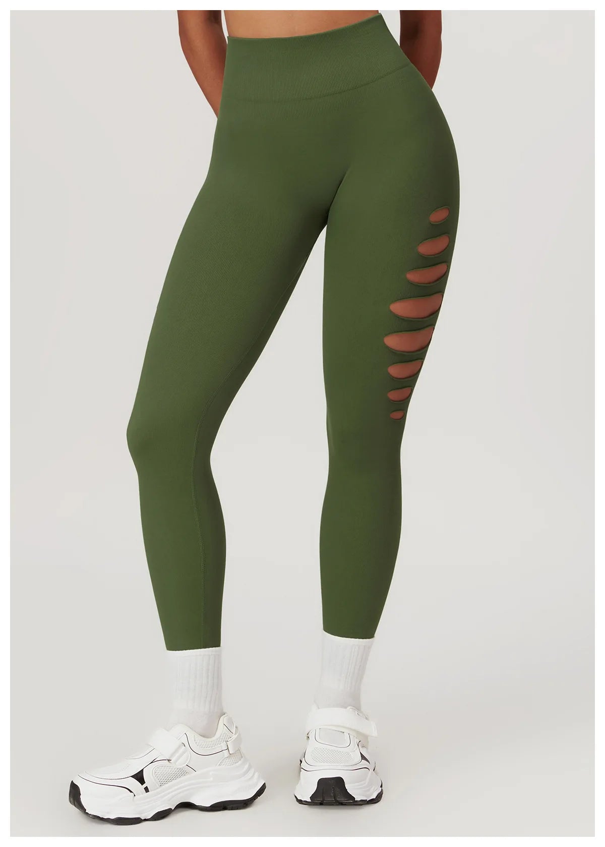 Savage Slash Seamless Leggings Leggings Starlethics 