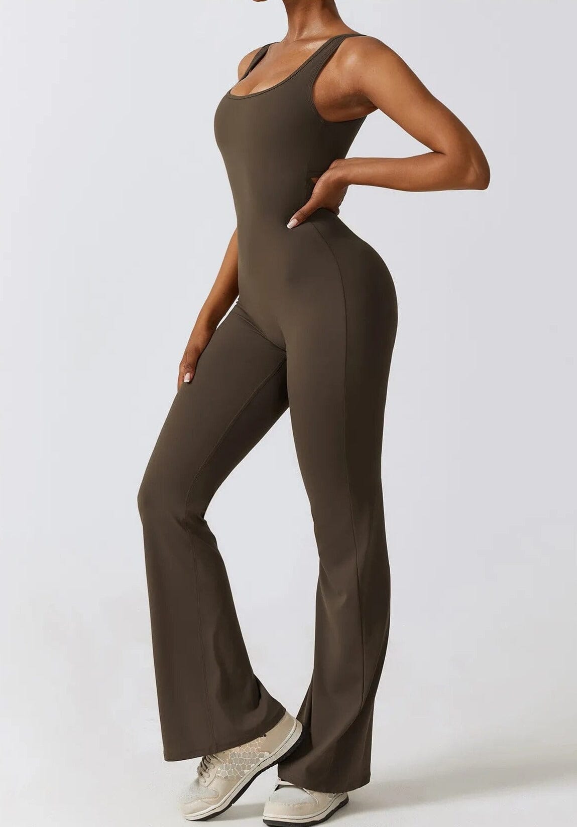 Imprint Hollow Back Jumpsuit Starlethics