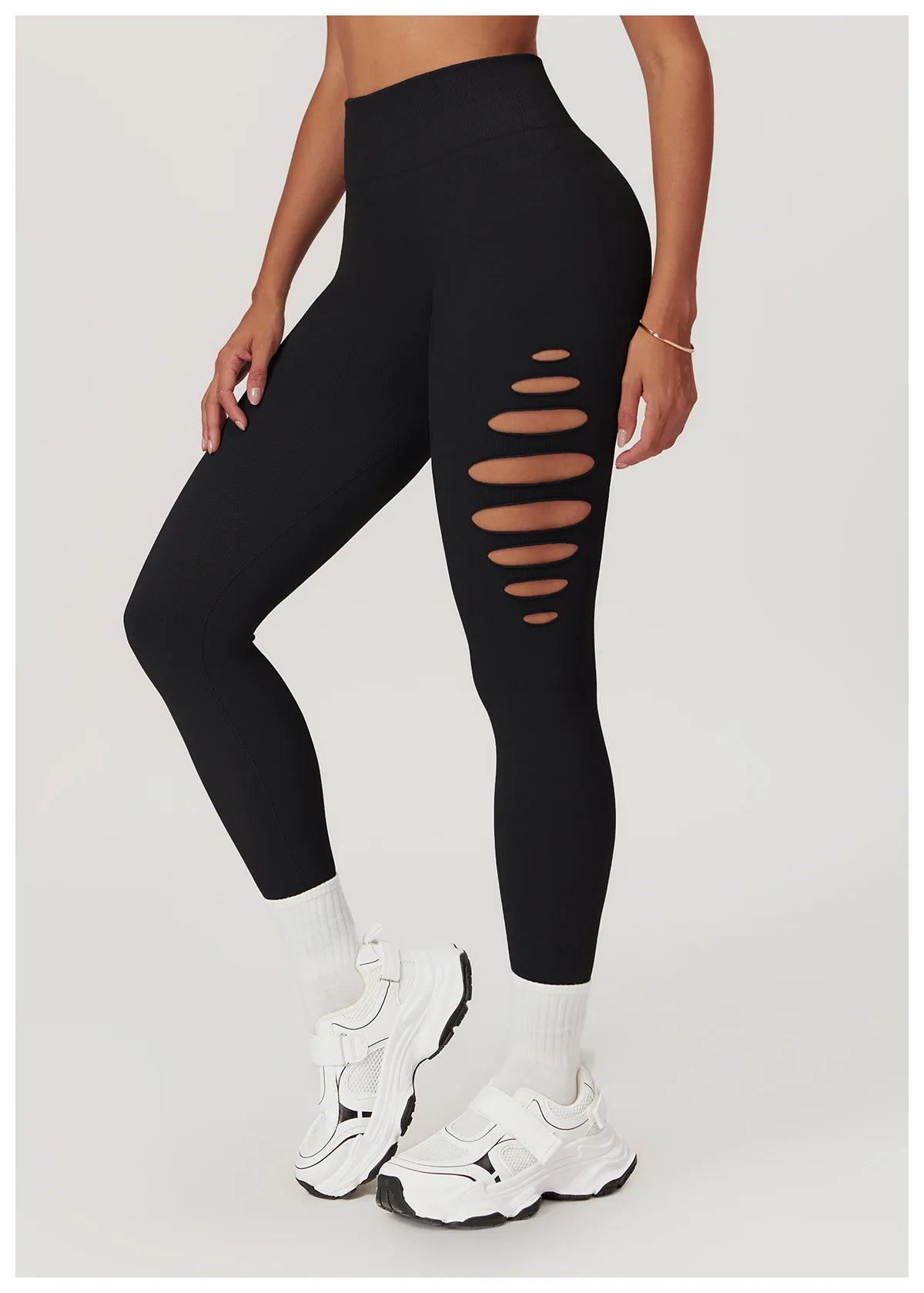 Savage Slash Seamless Leggings Leggings Starlethics 