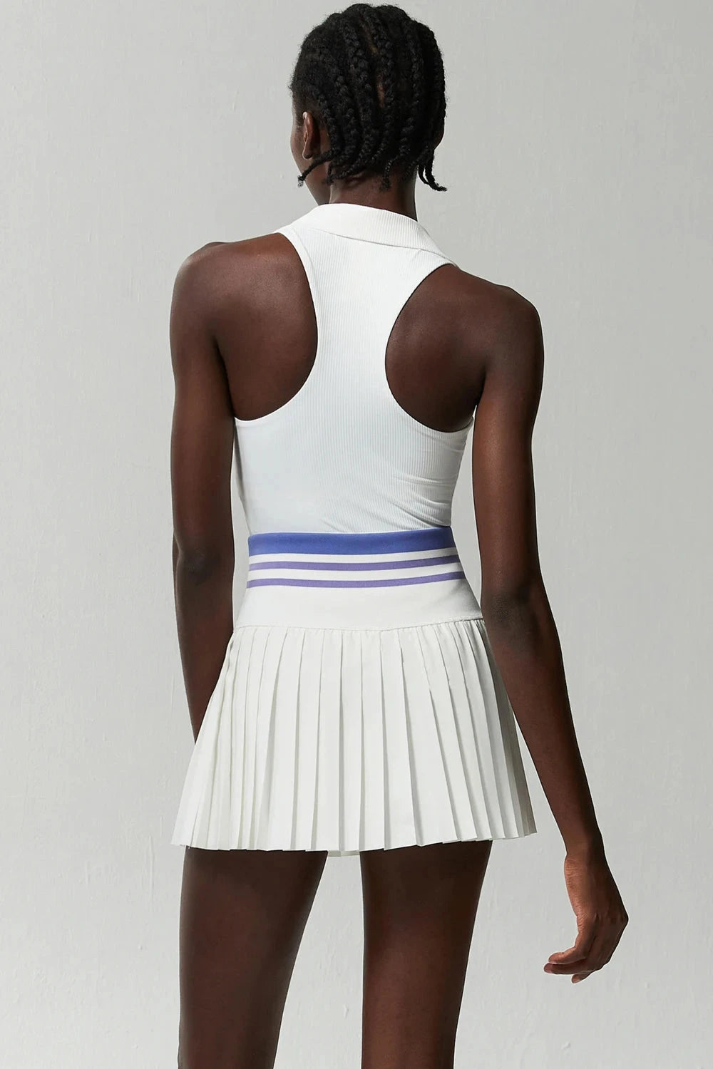 Regal V-Neck Tennis Set - Skirt + Top Sets Starlethics 