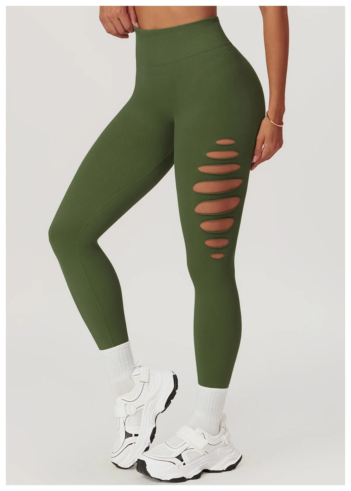 Savage Slash Seamless Leggings Leggings Starlethics 