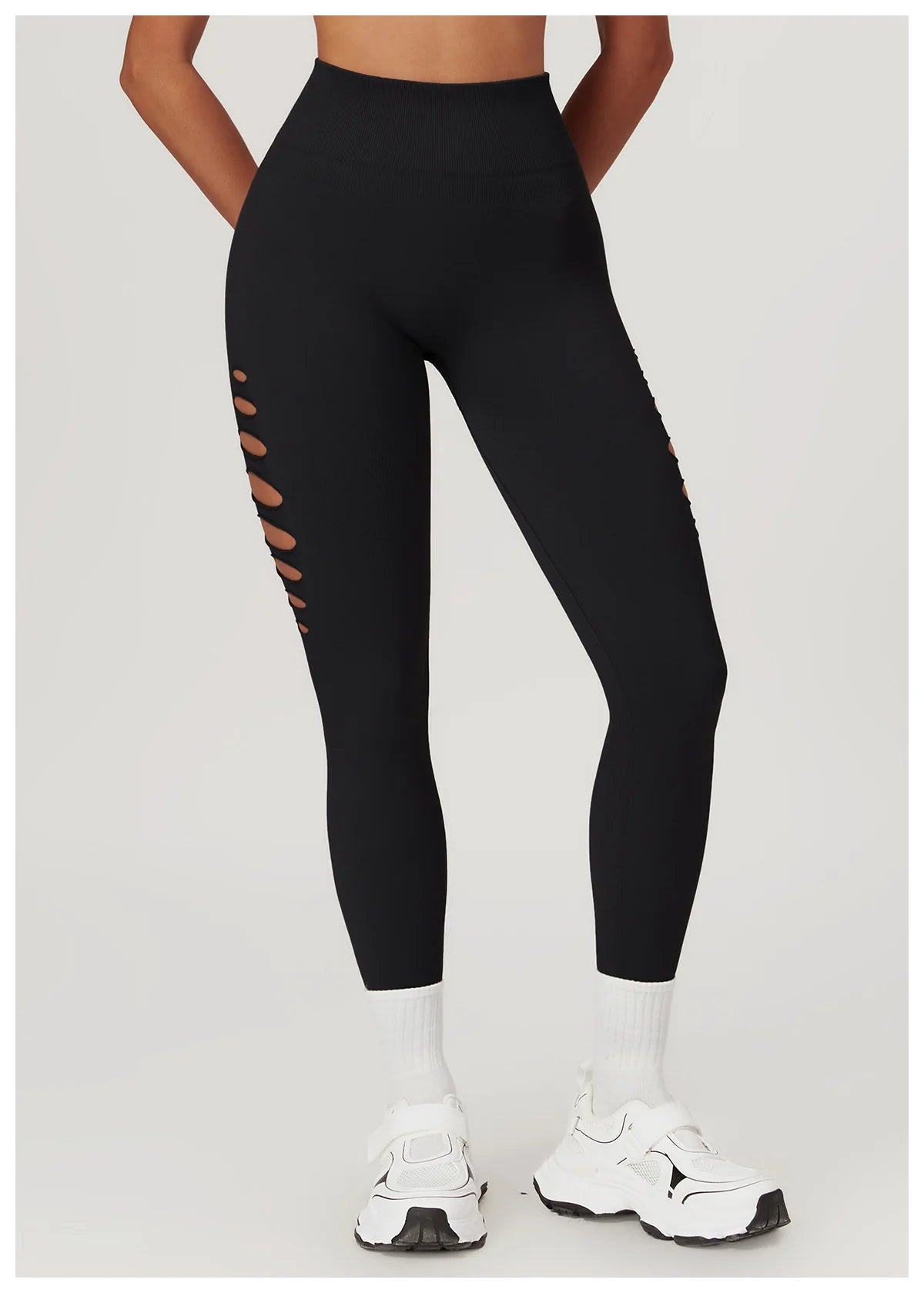 Savage Slash Seamless Leggings Leggings Starlethics 