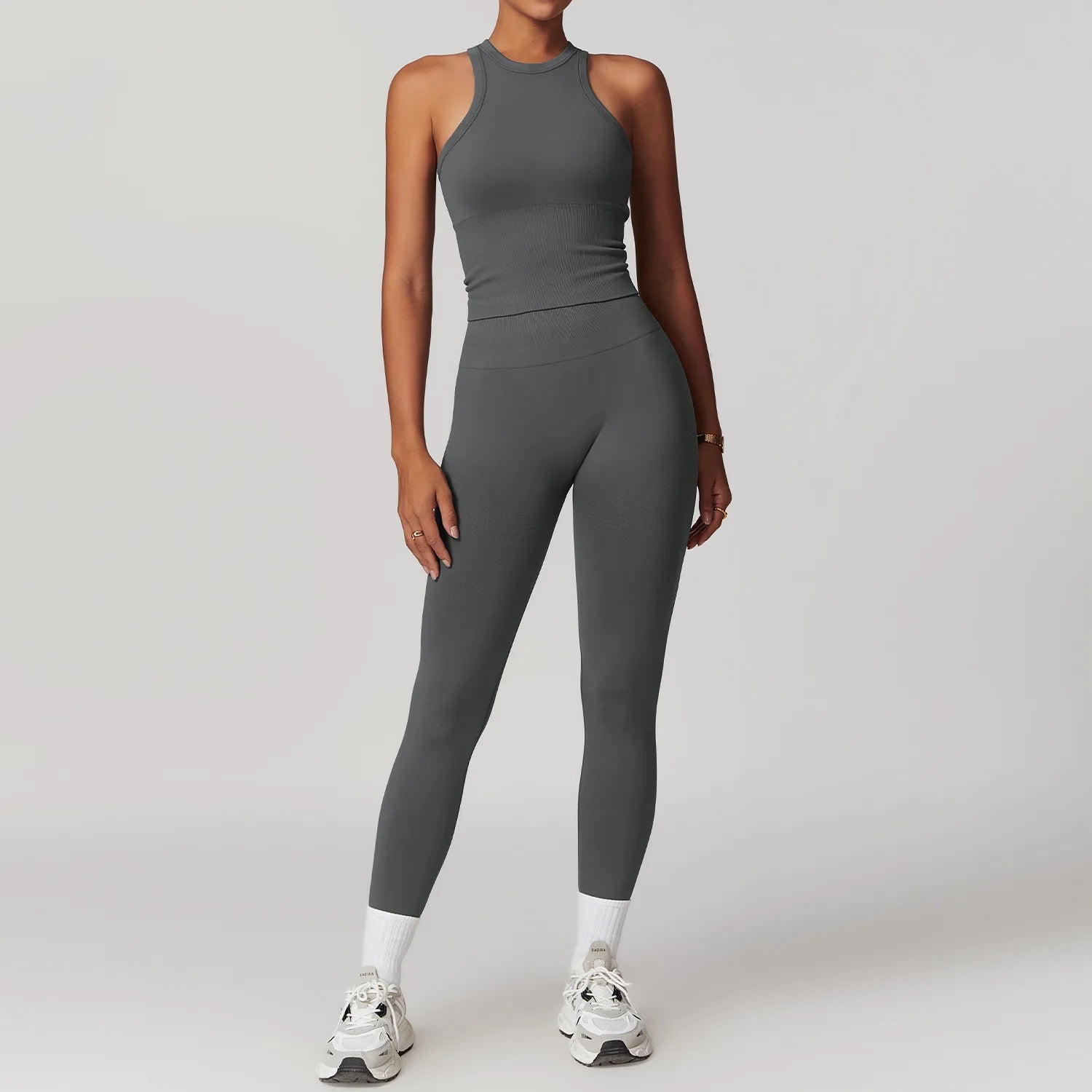 Momentum Seamless Racerback Gym Set - Leggings + Top Starlethics