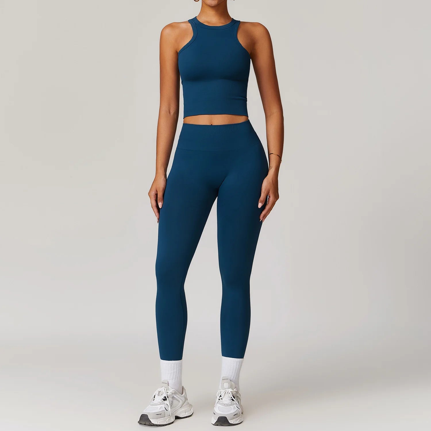 Momentum Seamless Racerback Gym Set - Leggings + Top Starlethics