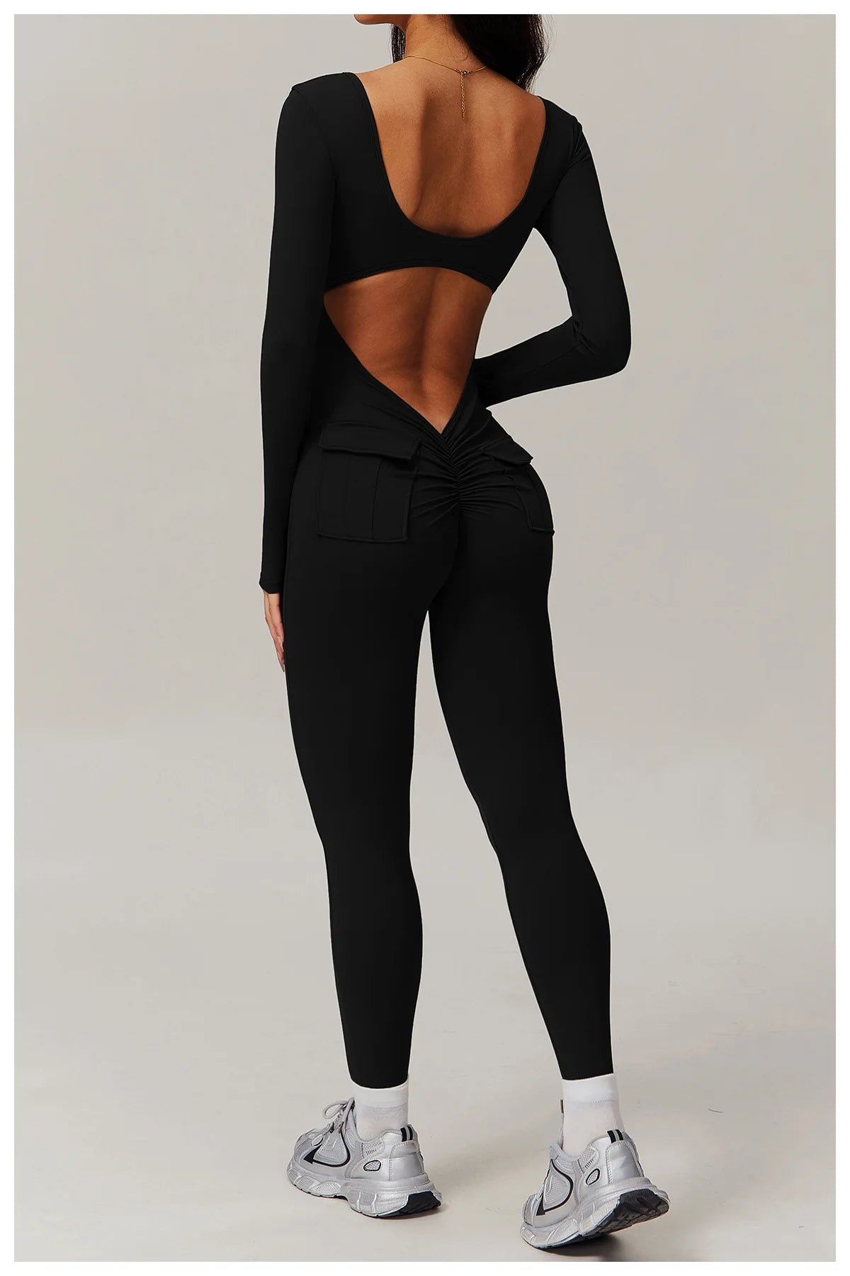 Refined Aura Long Sleeve Jumpsuit Jumpsuit Starlethics 