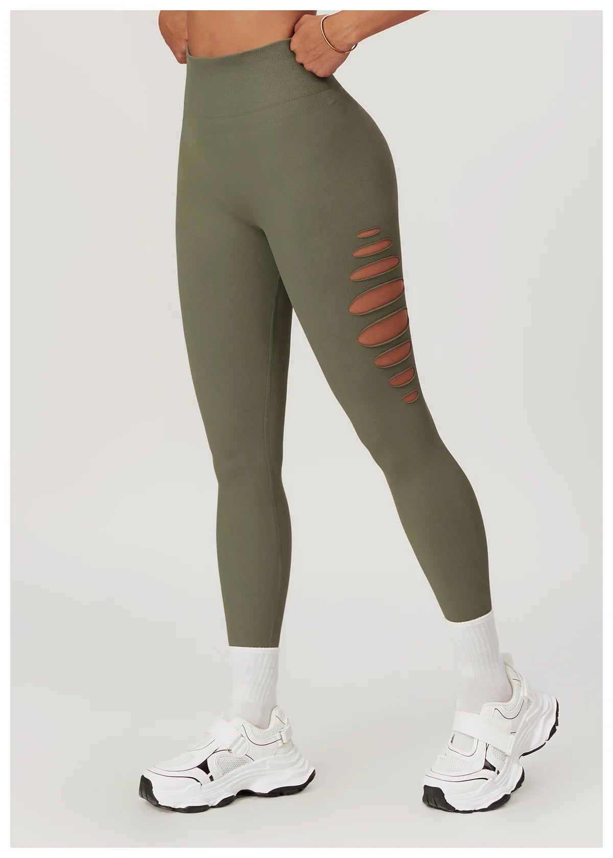 Savage Slash Seamless Leggings Leggings Starlethics 