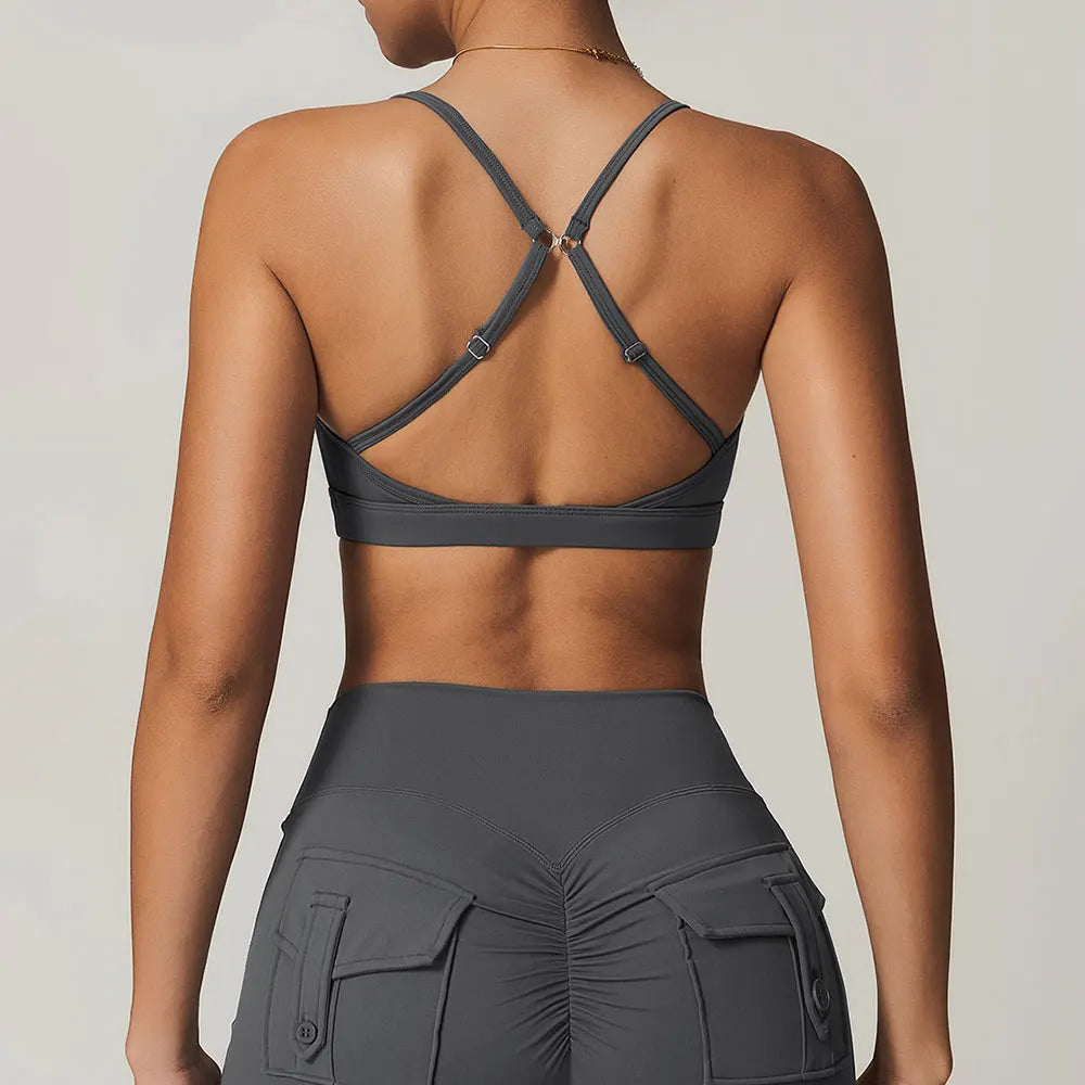 League Two-way Style Sports Bra Starlethics