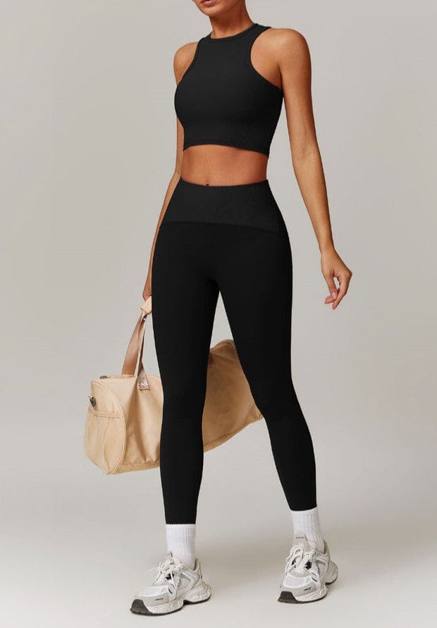 Infinite Racerback Gym Set - Leggings + Top Sets Starlethics 