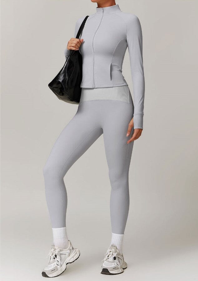 Infinite Jacket Gym Set - Leggings + Top Sets Starlethics 