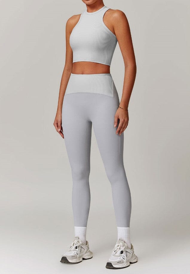 Infinite Racerback Gym Set - Leggings + Top Sets Starlethics 