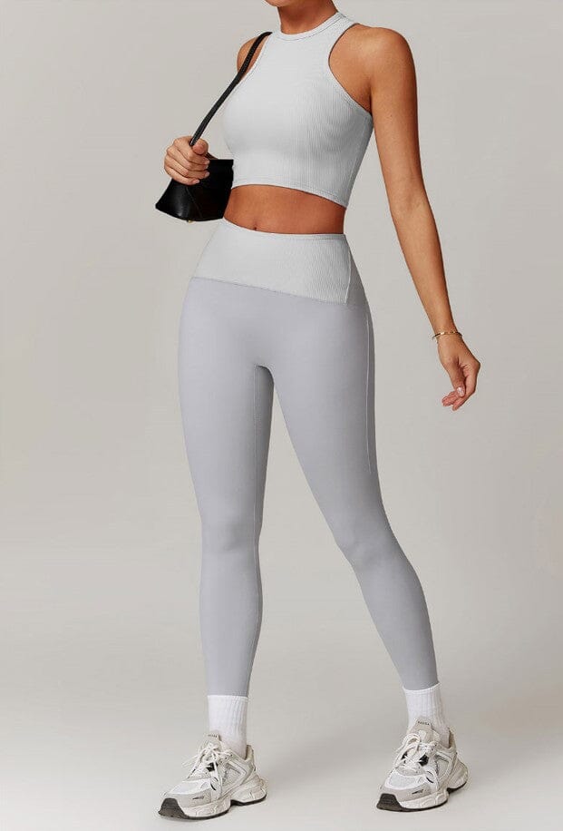 Infinite Racerback Gym Set - Leggings + Top Sets Starlethics 