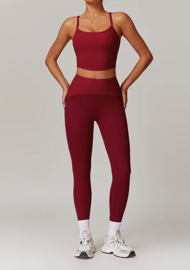 Infinite Gym Set - Leggings + Top Sets Starlethics 