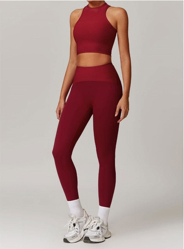 Infinite Racerback Gym Set - Leggings + Top Sets Starlethics 