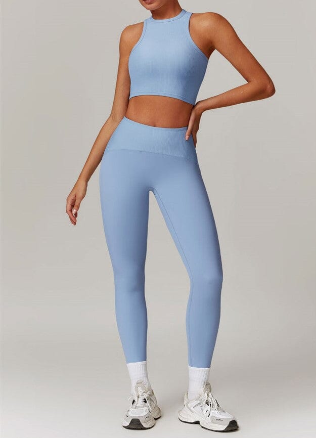 Infinite Racerback Gym Set - Leggings + Top Sets Starlethics 