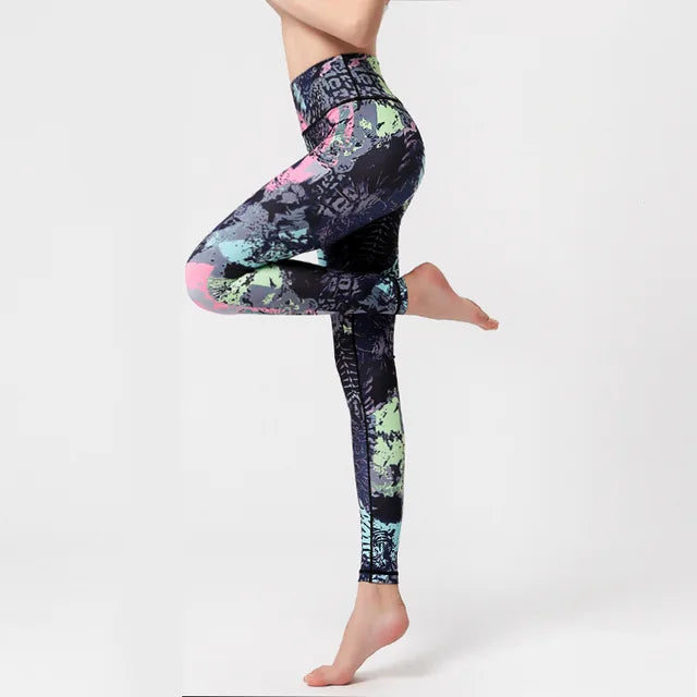 Thrill Printed Seamless Leggings Starlethics