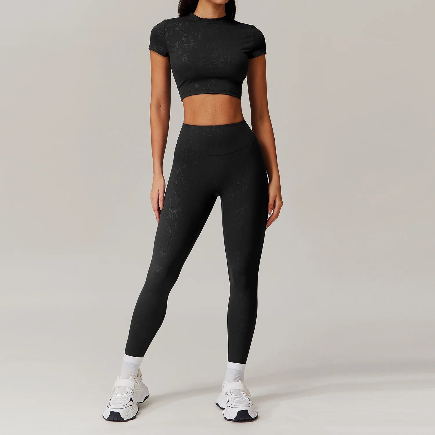 Starlethics-Synchronized Performance Gym Set - Leggings + Top