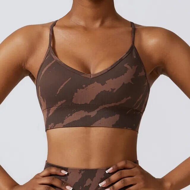 Seamless best sale yoga bra